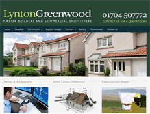 Tablet Screenshot of lyntongreenwood.co.uk